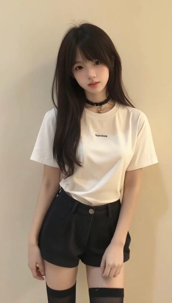 上海外围 08年小萝莉172小筷子腿天然D 软萌纯欲系甜妹满满女友感 日常写真
