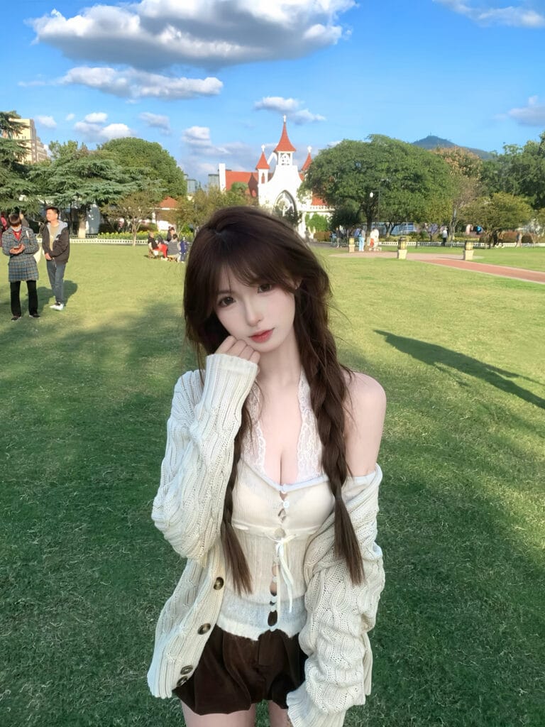 广州外围 07台湾妹妹170/D 真实小网红 可现场验证抖音号 氛围写真