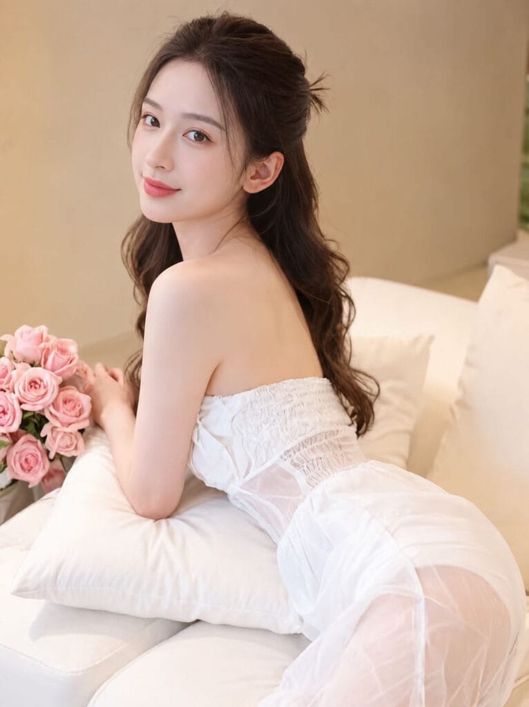 上海外围 普陀高颜纯欲御姐170/E/04年纯新人 性感妖娆细长腿 日常写真