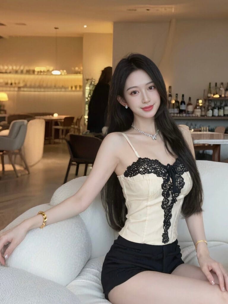 上海外围 普陀高颜纯欲御姐170/E/04年纯新人 性感妖娆细长腿 全身照